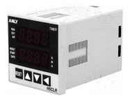 Timer; Range: 0,001s÷9999h; DPDT; 100÷240VAC; 100÷240VDC; A-H5CLR ANLY ELECTRONICS