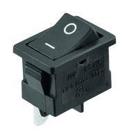 ROCKER SWITCH, SPST, 16A, 250VAC, PANEL