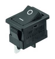 ROCKER SWITCH, DPST, 16A, 250VAC, PANEL