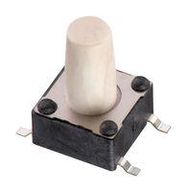 TACTILE SWITCH, 0.05A, 12VDC, 260GF, SMD