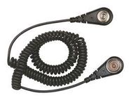 GROUND CORD, 1MOHM, BLACK, 1.8M, SOCKET