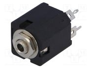 Socket; Jack 3,5mm; female; mono; ways: 2; straight; THT AMPHENOL