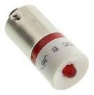 SWITCH LAMP, 0.015A, 24V, RED