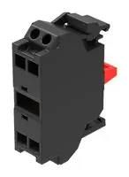 CONTACT BLOCK, 1POLE, 10A, SPRING CLAMP
