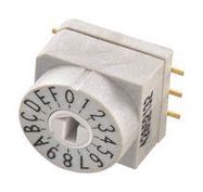 ROTARY CODED SWITCH, 16POS, 0.15A, 24VDC