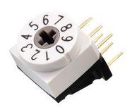 ROTARY CODED SWITCH, 10POS, 0.15A, 24VDC