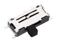 SLIDE SWITCH, SPDT, 0.3A, 5VDC, SMD