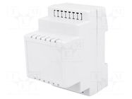 Enclosure: for DIN rail mounting; Y: 90mm; X: 53mm; Z: 71mm; ABS MASZCZYK