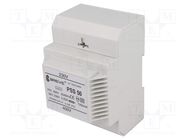 Transformer: mains; 50VA; 400VAC; 230V; Leads: terminal block; IP30 BREVE TUFVASSONS