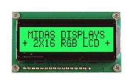 LCD MODULE, 16 X 2, COB, 5MM, FSTN