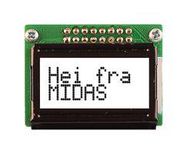 LCD MODULE, 8 X 2, COB, 4.75MM, FSTN