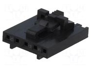 Connector: wire-wire/PCB; plug; female; PIN: 5; SL; for cable MOLEX