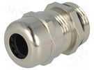 Cable gland; with earthing; PG11; IP68; brass; SKINTOP® MS-SC LAPP