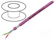 Wire; 1x2x22AWG; PROFIBUS; wire; Cu; Insulation: PVC; grey; none HELUKABEL