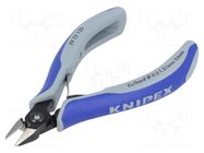 Pliers; side,cutting,precision; with small chamfer KNIPEX