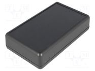 Enclosure: with panel; X: 66mm; Y: 140mm; Z: 28mm; 1593; ABS; black 