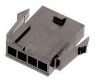 CONNECTOR HOUSING, PLUG, 6POS, 3MM