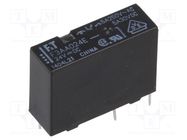 Relay: electromagnetic; SPST-NO; Ucoil: 24VDC; 5A; 5A/250VAC; PCB FUJITSU