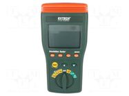 Meter: insulation resistance; LCD; 250V,500V,1kV; Bargraph: yes EXTECH