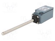 Limit switch; rubber seal,spring length 103mm; NO + NC; 10A PIZZATO ELETTRICA