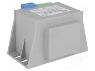 Transformer: mains; 52VA; 230VAC; 17V; 3.06A; Leads: terminal block INDEL