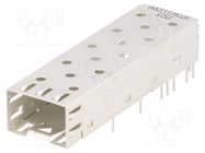 EMC shield for socket; Application: SFP connectors AMPHENOL COMMUNICATIONS SOLUTIONS