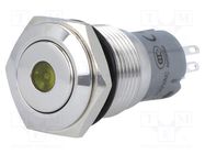 Switch: vandal resistant; Pos: 2; SPDT; 0.5A/220VAC; 1A/24VDC; IP67 