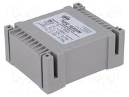 Transformer: encapsulated; 18VA; 230VAC; 12V; 12V; 750mA; 750mA; PCB INDEL