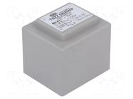 Transformer: encapsulated; 3VA; 230VAC; 7.5V; 7.5V; 200mA; 200mA INDEL