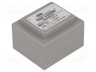 Transformer: encapsulated; 4.5VA; 230VAC; 15V; 300mA; PCB; IP00 INDEL