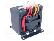 Transformer: mains; 200VA; 400VAC; 110V; Leads: terminal block BREVE TUFVASSONS