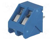 Connector: PCB terminal block; terminal; 16A; 300V; angled 45° KARSON
