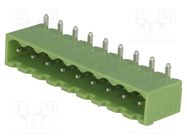 Pluggable terminal block; Contacts ph: 5mm; ways: 9; angled 90° XINYA