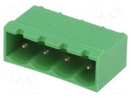 Connector: pluggable terminal block; socket; male; 12A; 250V; THT TE Connectivity