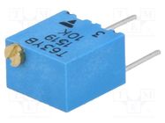 Potentiometer: mounting; multiturn; 10kΩ; 250mW; ±10%; linear; THT VISHAY