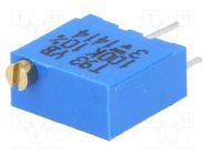 Potentiometer: mounting; multiturn; 100kΩ; 500mW; THT; ±10%; linear VISHAY