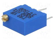 Potentiometer: mounting; multiturn; 500Ω; 500mW; THT; ±10%; linear VISHAY