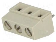 Connector: PCB terminal block; terminal; 13.5A; 300V; angled 90° TE Connectivity