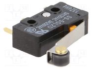Microswitch SNAP ACTION; 5A/125VAC; with lever (with roller) OMRON Electronic Components