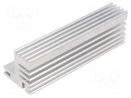 Heatsink: extruded; TO220; natural; L: 94mm; W: 30mm; H: 31mm; 5.1K/W FISCHER ELEKTRONIK