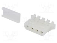 Connector: wire-board; plug; female; PIN: 4; for cable; IDC; 6A 