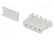 Connector: wire-board; plug; female; 6A; PIN: 4; for cable; IDC JOINT TECH