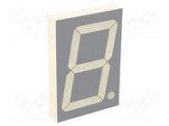 Display: LED; 7-segment; 56.9mm; 2.3"; No.char: 1; green; 8÷24mcd KINGBRIGHT ELECTRONIC