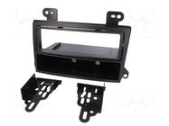 Radio frame; Mazda; 1 DIN; black METRA