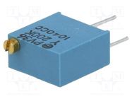 Potentiometer: mounting; vertical; 200kΩ; 500mW; THT; ±10%; linear BOURNS