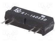 Relay: reed switch; SPST-NO; Ucoil: 5VDC; 1A; max.250VDC; 10VA; 50mW Recoy/RAYEX ELECTRONICS