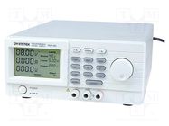 Power supply: programmable laboratory; Ch: 1; 0÷40VDC; 0÷5A; PSP GW INSTEK