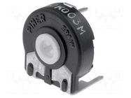 Potentiometer: mounting; single turn,horizontal; 250kΩ; 150mW PIHER