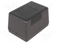 Enclosure: for power supplies; vented; X: 65.5mm; Y: 92mm; Z: 57mm MASZCZYK