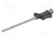 Clip-on probe; pincers type; 6A; 70VDC; black; 33VAC SCHÜTZINGER